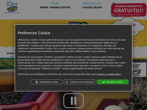 Hotel Lotus a Rimini Marina Centro