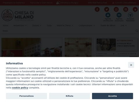 Portale della Chiesa di Milano