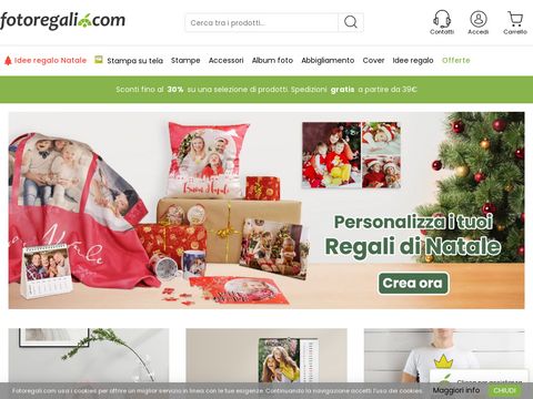 Fotoregali: regali personalizzati