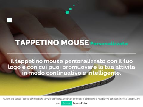 Tappetino mouse pad