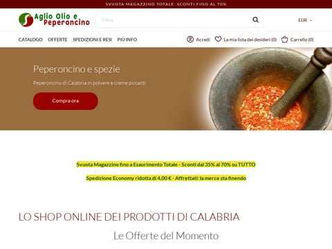 Prodotti tipici calabresi