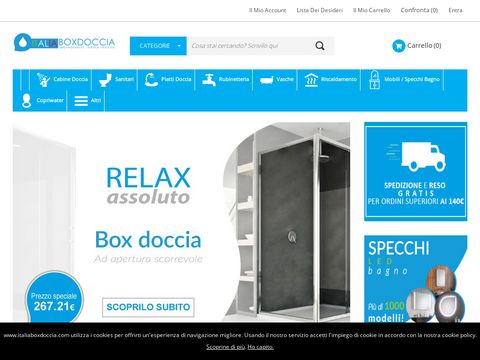 Arredo bagno e doccia - Italiaboxdoccia