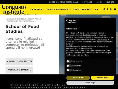 Corso per Cuoco - Congusto.com