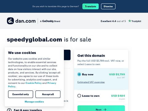 Speedy Global corriere nazionale