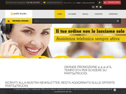 Ricambi per veicoli industriali