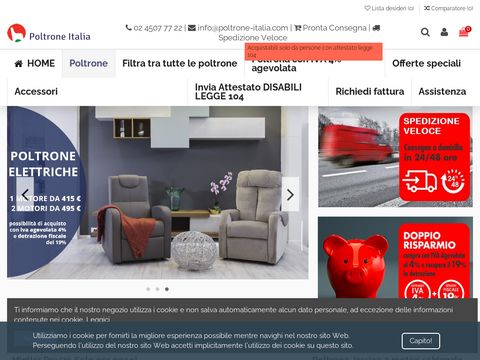 Poltrone relax - vendita online