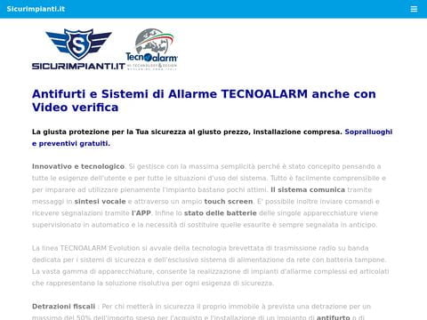 Sicurimpianti - allarme e antifurti casa