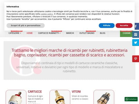 Ricambi per il tuo bagno