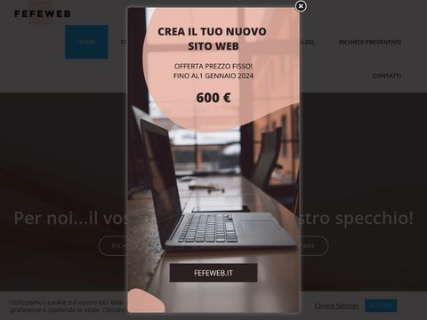 Costruzione sito web - fefeweb.it