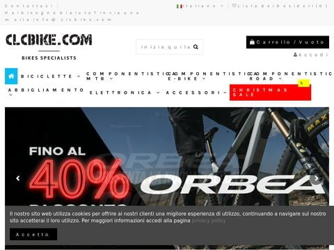 Clcbike: vendita on line ricambi bici