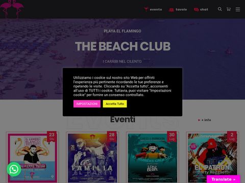 Playa el Flamingo I Caraibi nel Cilento