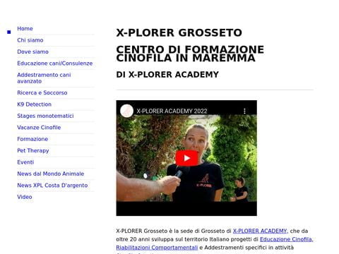 X-plorer Costa D'Argento centro cinofilo
