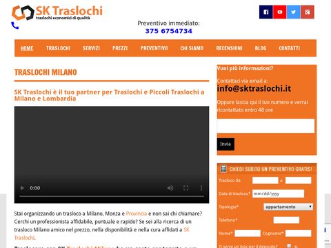 Traslochi e Sgomberi a Milano Monza