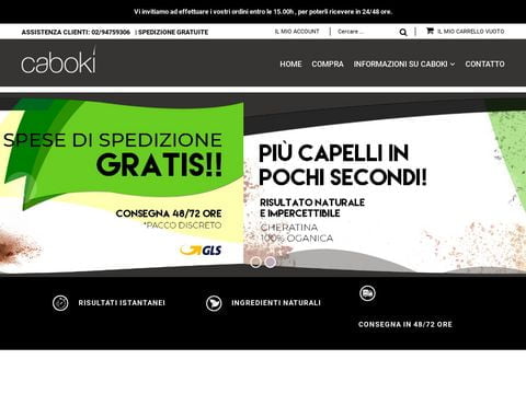 Caboki Italia - Microfibre di cheratina