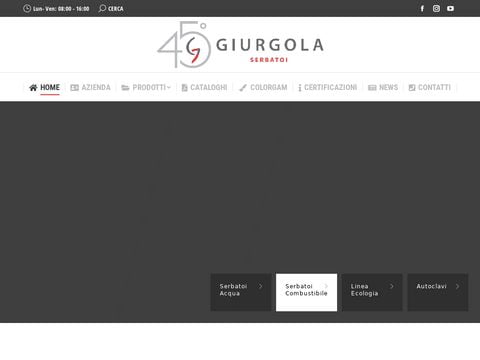 Giurgola Srl costruzione serbatoi acqua