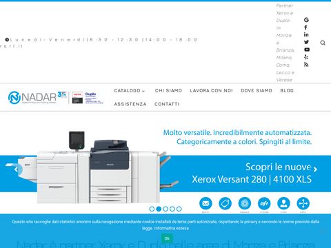 Nadar Srl - Partner Xerox e Duplo