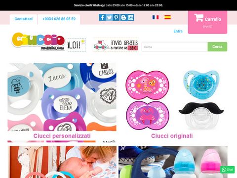 Personalizza il tuo ciuccio