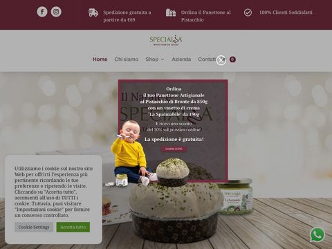 Prodotti tipici pistacchio di Bronte