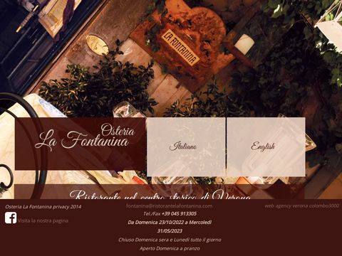 Osteria ristorante La Fontanina