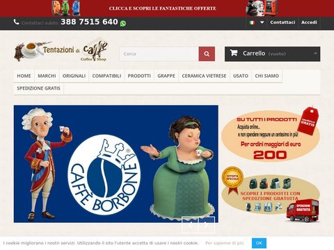 SE.V.EN. - vendita caffè online