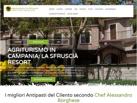 Agriturismo La Sfruscià in Campania