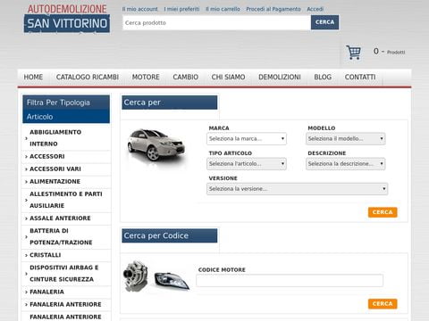 San Vittorino - ricambi usati per auto