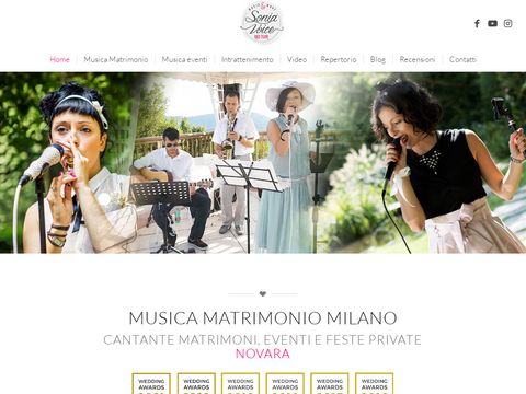 Sonia Voice - Musica per matrimonio