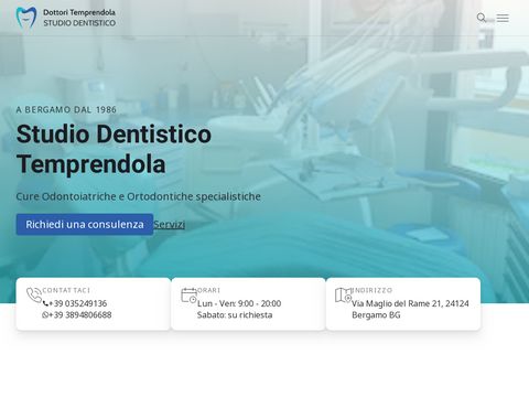 Dentista Bergamo – Studio Temprendola