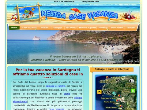 Case vacanza a Nebida in Sardegna