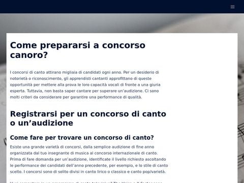 SonorityFestival.it - Concorso Musicale