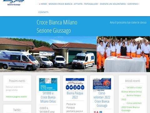 Croce Bianca Milano sez. Giussago