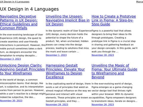 SEO Copywriter Marco Cau