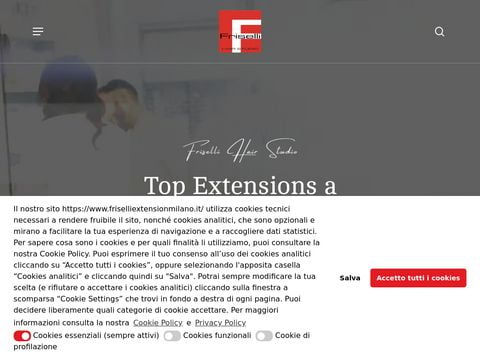 Extension Milano Friselli hair studio