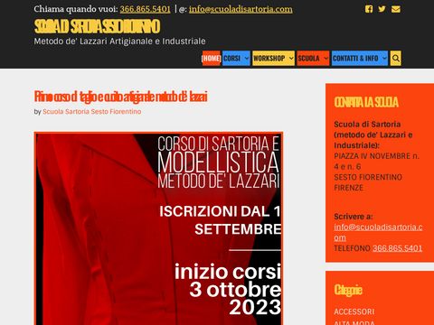 Scuola di sartoria taglio e cucito