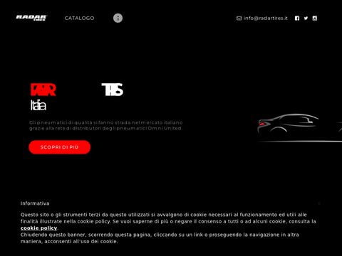 Pneumatici Radar, scelta vincente