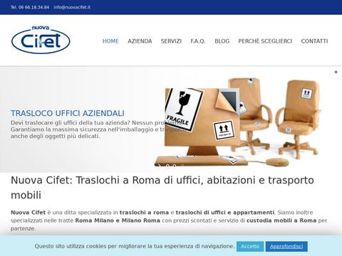 Nuova Cifet - Ditta di Traslochi Roma