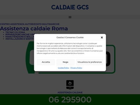 Assistenza caldaie Roma gcs
