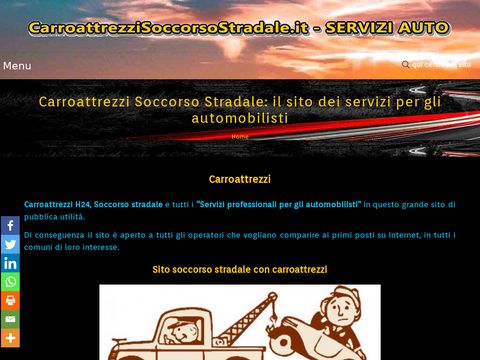 Carroattrezzi Soccorso Stradale