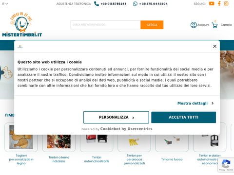 Mistertimbri, il tuo timbrificio online