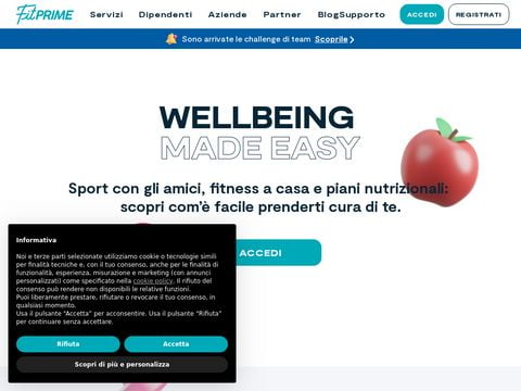 FitPrime - L'app per allenarti ogni mese