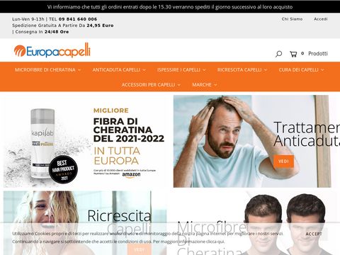 Cura e bellezza dei capelli: europacapelli.com