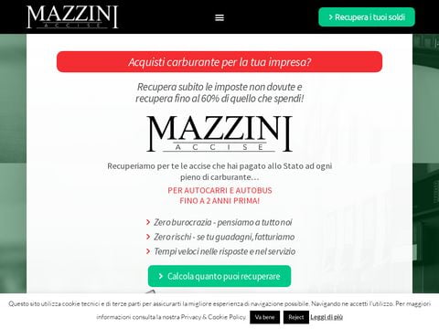 Rimborso Accise Gasolio - Mazzini Accise