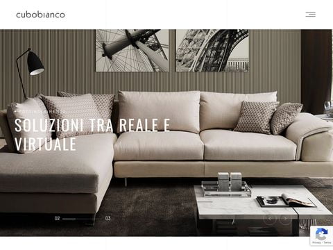 Cubobianco.it, rendering ed immagini