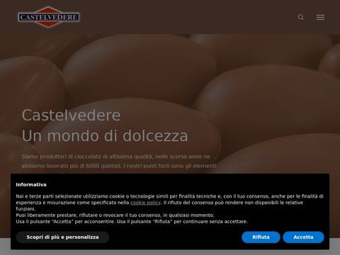 Castelvedere, distribuzione dolciumi