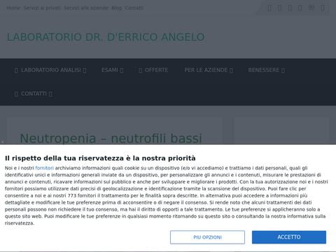 Laboratorio analisi Dr. D'Errico Angelo