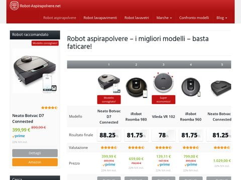 Robot aspirapolvere