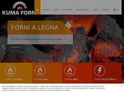 kumaforni.it - forni rotanti per pizzerie