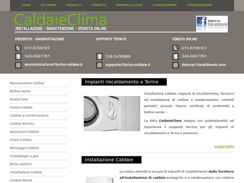 Caldaie Clima - installazione caldaie