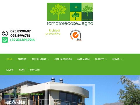 Case prefabbricate in legno