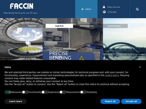 Faccin calandre e curvaprofili